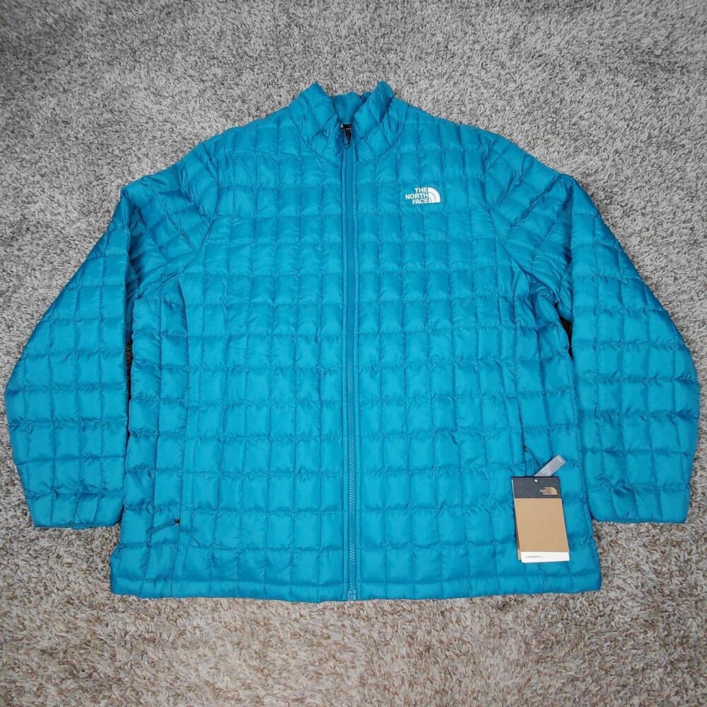 NEW The North Face Thermal Insulation Jacket Mens 2XL Digital Steel Thermoball